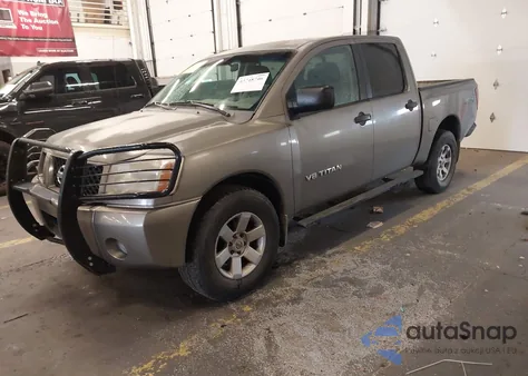 2007 Nissan Titan Xe from USA, damaged, VIN 1N6AA07B37N200597